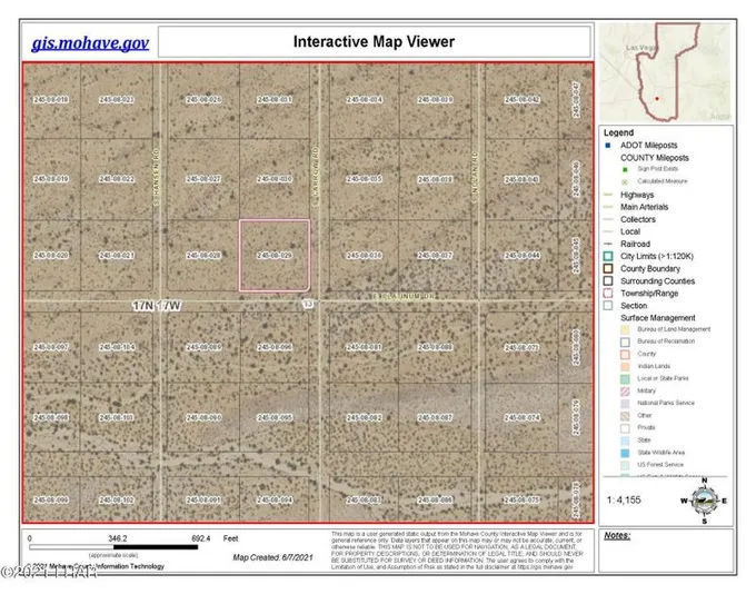 Yucca, Mohave County, AZ Undeveloped Land, Homesites for sale Property ID: 410531723
