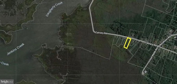 PARCEL 724 CALVARY ROAD, CRISFIELD, MD 21817 Land For Sale  MLS# MDSO2003622