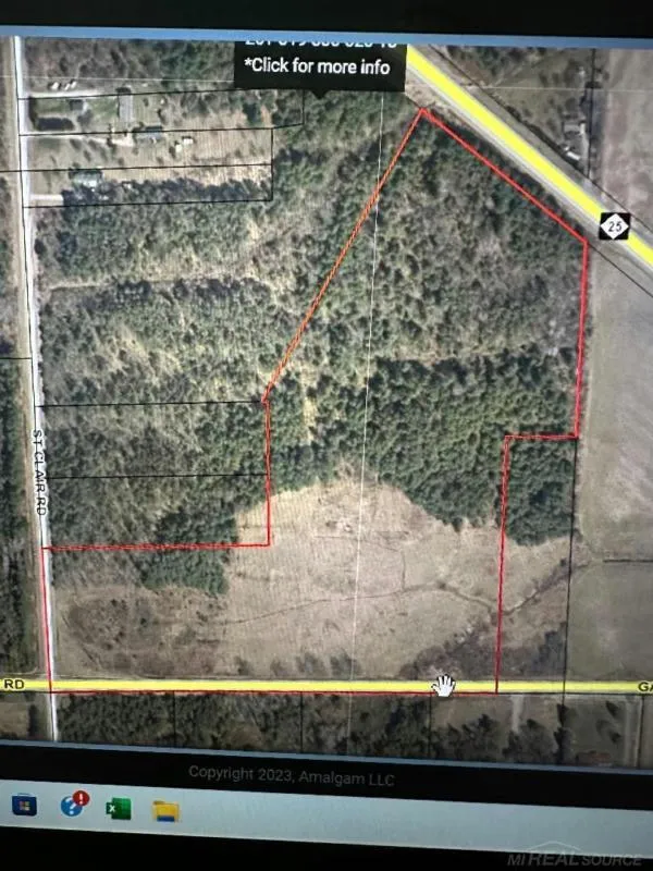 7315 GALBRAITH LINE RD, Lexington, MI 48450 Land For Sale  MLS# 50119049
