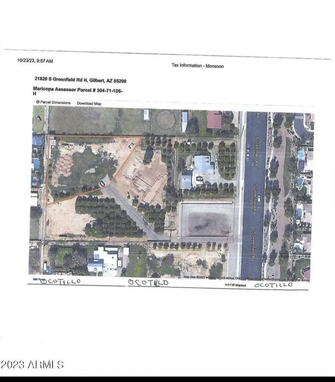Gilbert, Maricopa County, AZ Undeveloped Land, Homesites for sale Property ID: 418084171