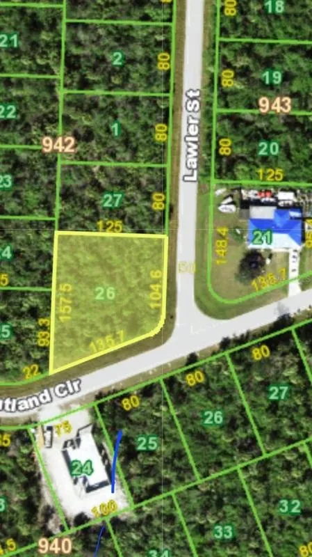 405 LAWLER ST, PORT CHARLOTTE, FL 33954 Land For Sale  MLS# D6132505