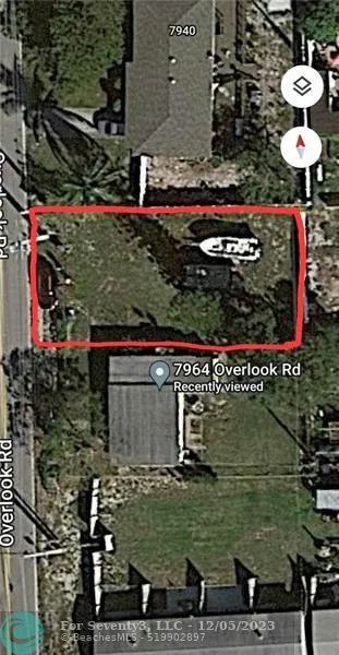 7956 OVERLOOK RD, Lake Worth, FL 33462 Boat Dock For Sale  MLS# F10342745