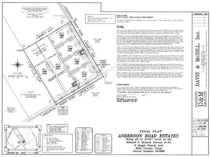 Waxahachie, Ellis County, TX Undeveloped Land, Homesites for sale Property ID: 414974728