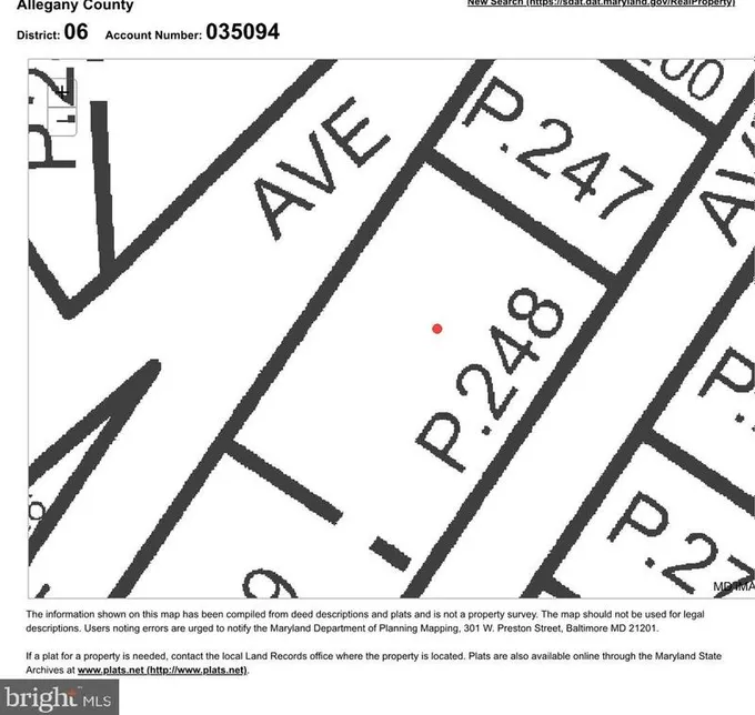 Marshall Ave, Cumberland, MD 21502 - MLS MDAL2007550 for Sale