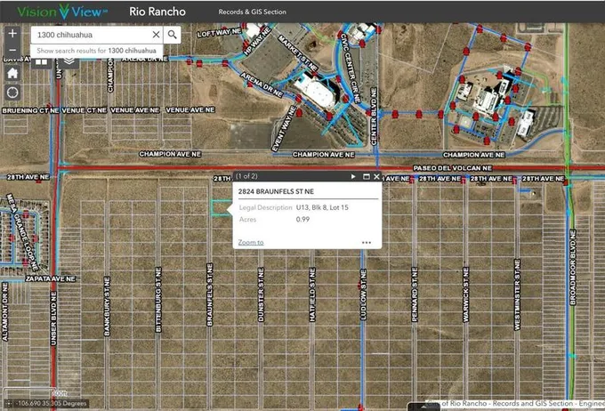Rio Rancho, Sandoval County, NM Undeveloped Land, Homesites for sale Property ID: 418720218
