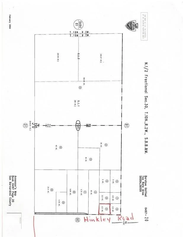 Hinkley, San Bernardino County, CA Undeveloped Land, Homesites for sale Property ID: 417888100