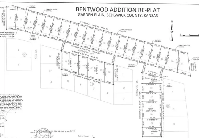 408 NORTHERN, Garden Plain, KS 67050 Land For Sale  MLS# 631870