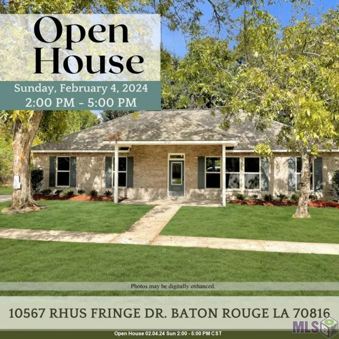 10567 RHUS FRINGE DR, Baton Rouge, LA 70816 Single Family Residence For Sale  MLS# 2023019154