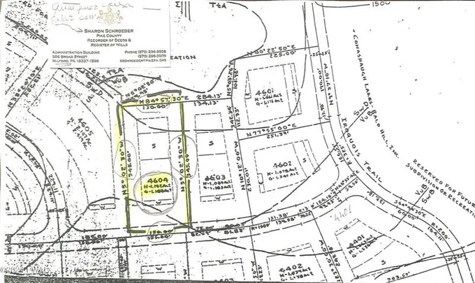 4604 MIDDLETON DRIVE, Milford, PA 18337 Land For Sale  MLS# PW240058