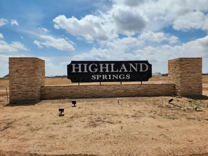 9801 BARTON SPRINGS DRIVE, Amarillo, TX 79119 Land For Sale  MLS# 23-7803