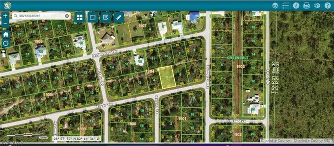 Port Charlotte, Charlotte County, FL Undeveloped Land, Homesites for sale Property ID: 418323451