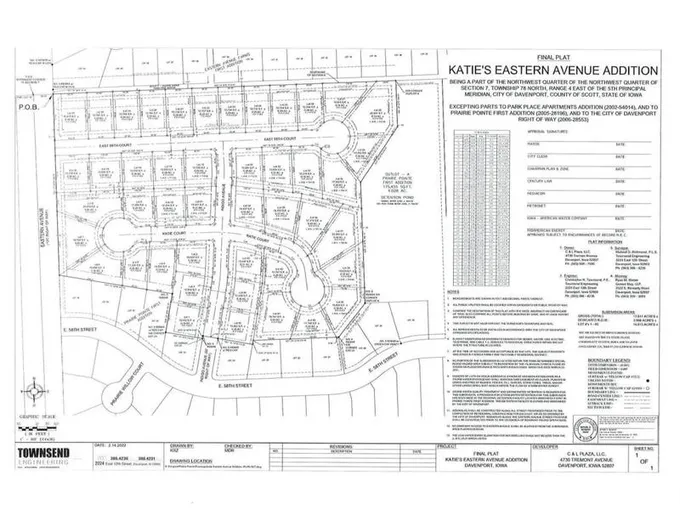 5806 INDIGO AVE, Davenport, IA 52807 Land For Sale  MLS# QC4248602