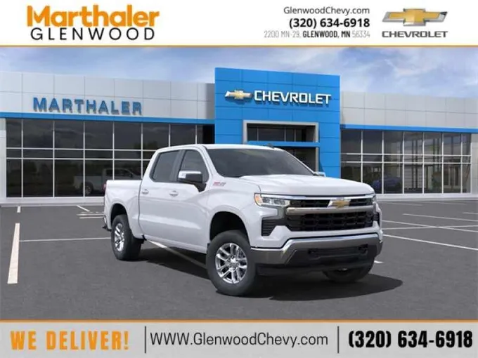 2024 Chevrolet Silverado 1500 White, 11 miles for Sale
