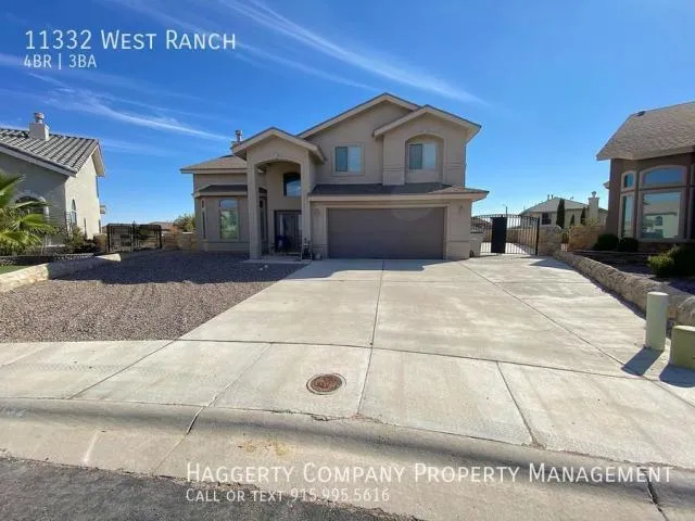 4 Bedroom 3 Bath In El Paso TX 79934 for Rent