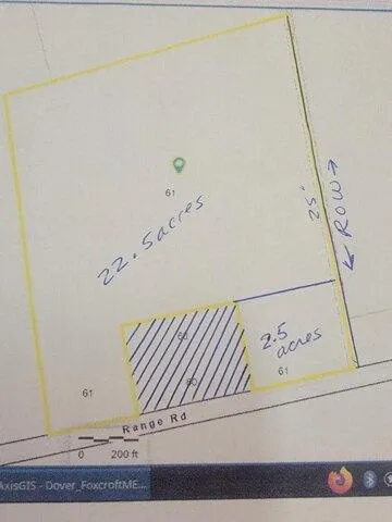 Plot For Sale In Dover Foxcroft, Maine