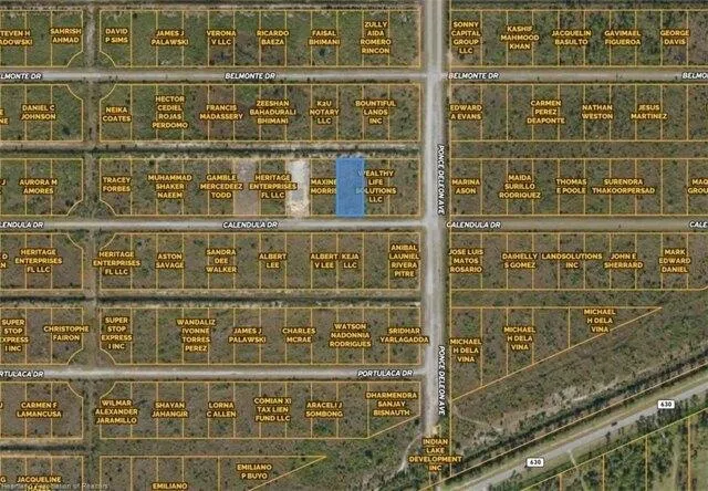 Plot For Sale In Indian Lake Estates, Florida