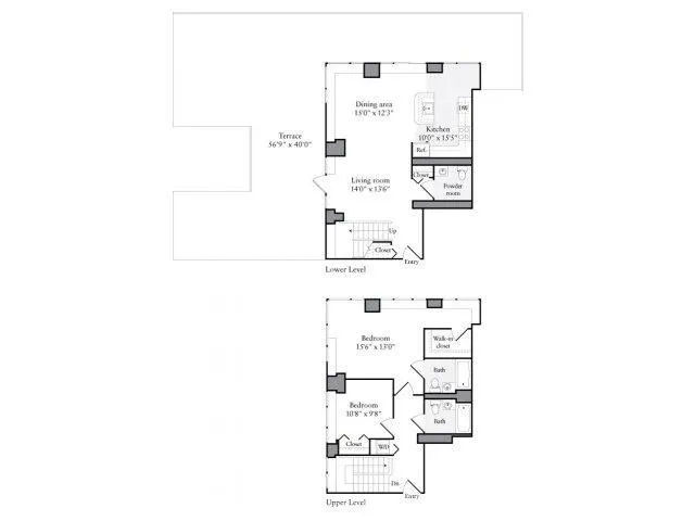 2 Bedroom 2 Bath In Manhattan NY 10019 for Rent