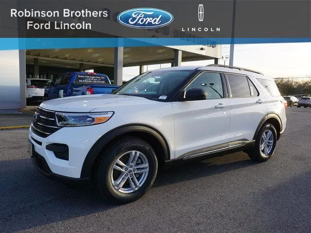 2023 Ford Explorer White, 25 miles for Sale
