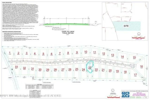 Plot For Sale In Mount Pleasant, Mississippi