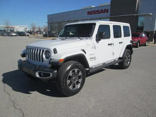2019 Jeep Wrangler Unlimited White, 39K miles for Sale