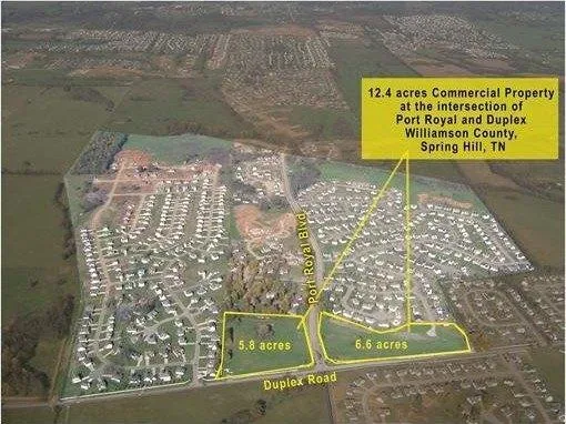 Plot For Sale In Spring Hill, Tennessee