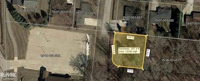 Plot For Sale In New Baltimore, Michigan