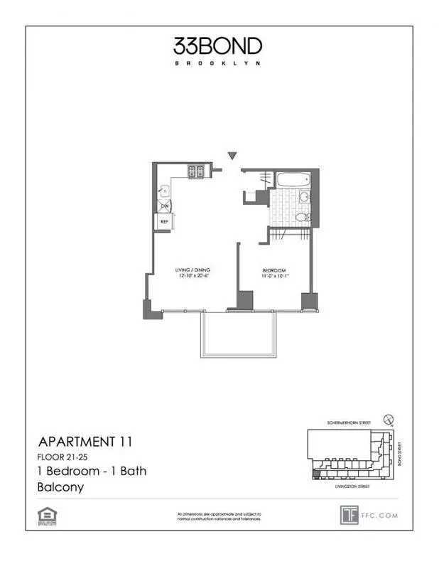 1 bedroom in Brooklyn NY 11201 for Rent