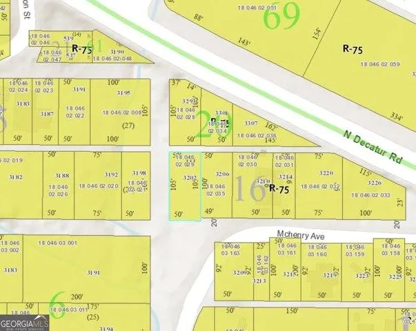 Plot For Sale In Scottdale, Georgia