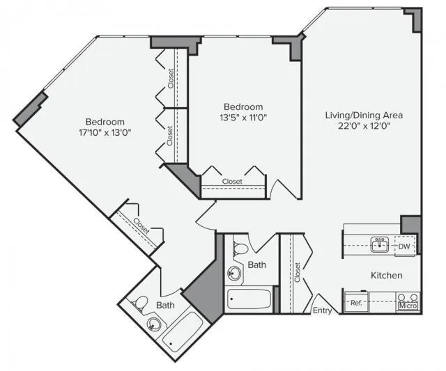 2 bedroom in Manhattan NY 10019 for Rent