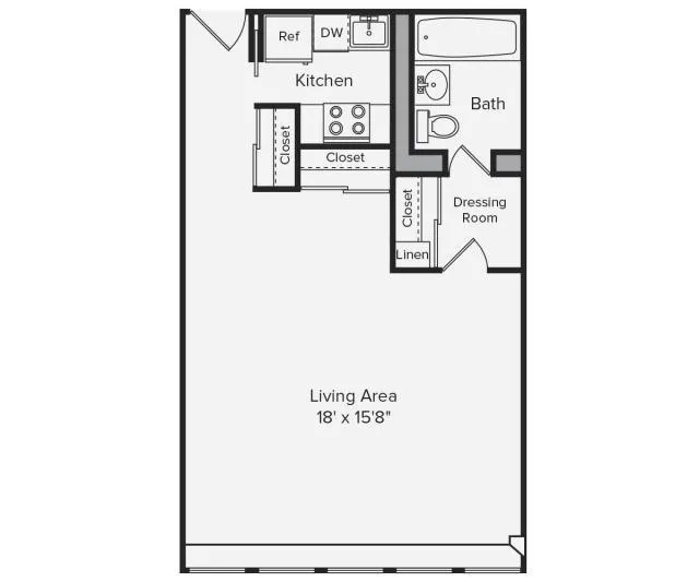 0 bedroom in Boston MA 02116 for Rent
