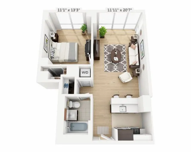 1 bedroom in Manhattan NY 10025 for Rent