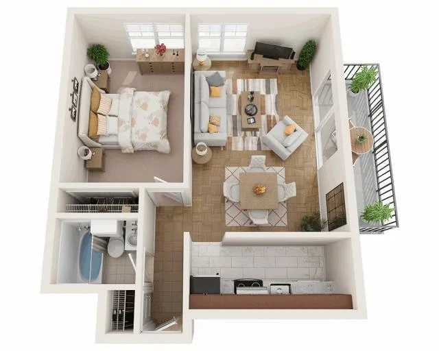 1 bedroom in Norwood MA 02062 for Rent