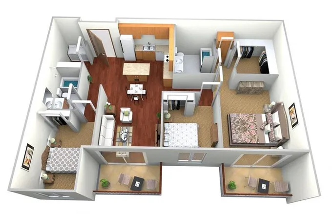 Cypress Court Apartments - I for Rent