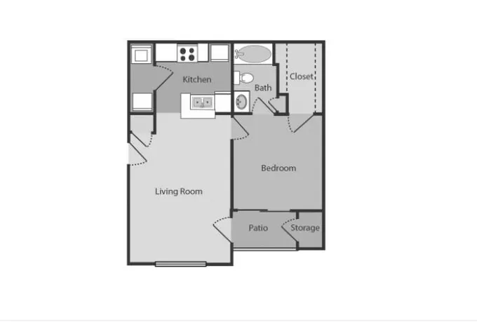 Midtown Crossing - A1D for Rent