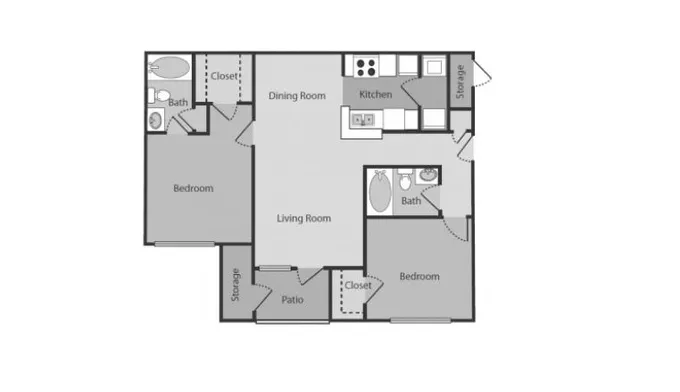 Midtown Crossing - B1D for Rent