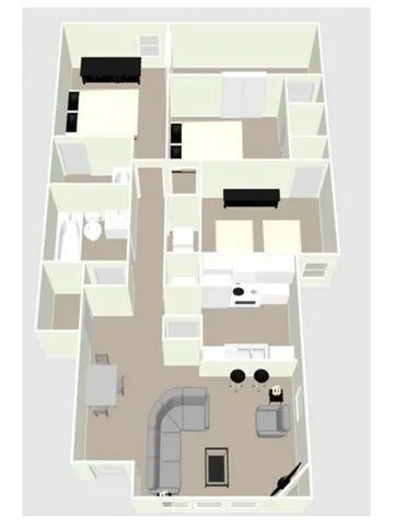 Branchester Lakes Apartments - C1 for Rent