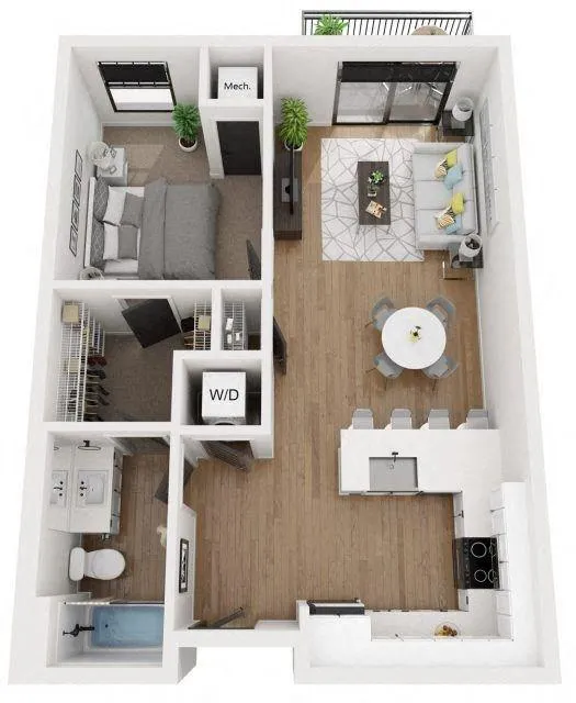 The Reeve Lakeside - PLAN B3 for Rent