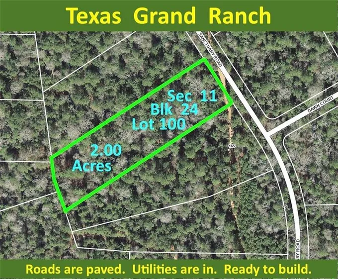 0 Sanctuary Rd, HUNTSVILLE, TX 77340 for Sale