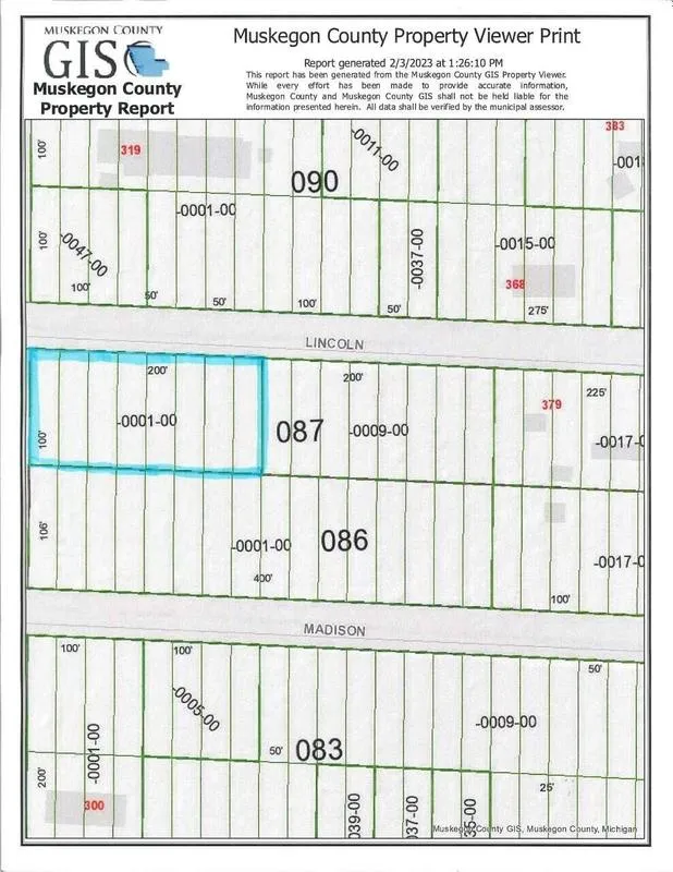 Twin Lake, Muskegon County, MI Homesites for sale Property ID: 416847717