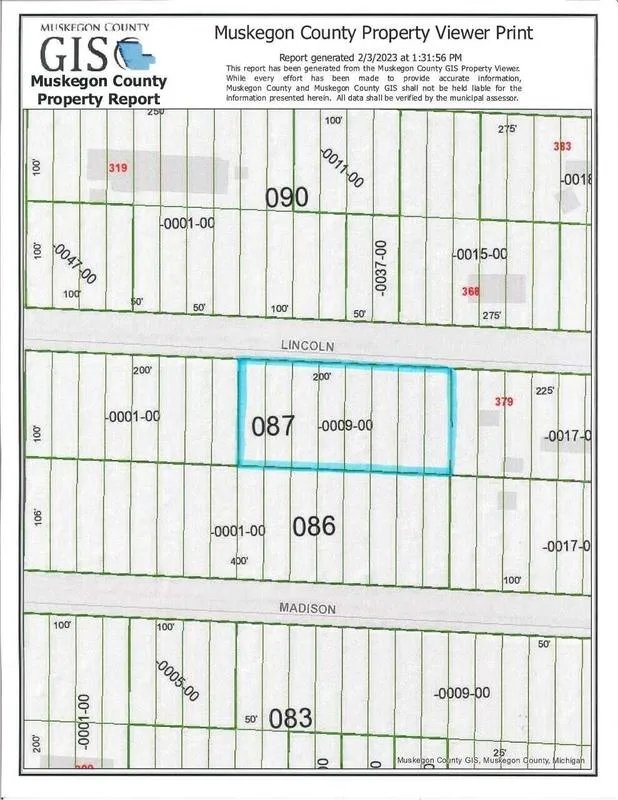 Twin Lake, Muskegon County, MI Homesites for sale Property ID: 416847720