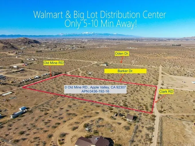 0 Old Mine Rd, Apple Valley, CA 92307 - MLS SB22036608 for Sale