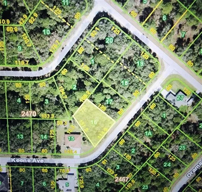 Port Charlotte, Charlotte County, FL Undeveloped Land, Homesites for sale Property ID: 417046419