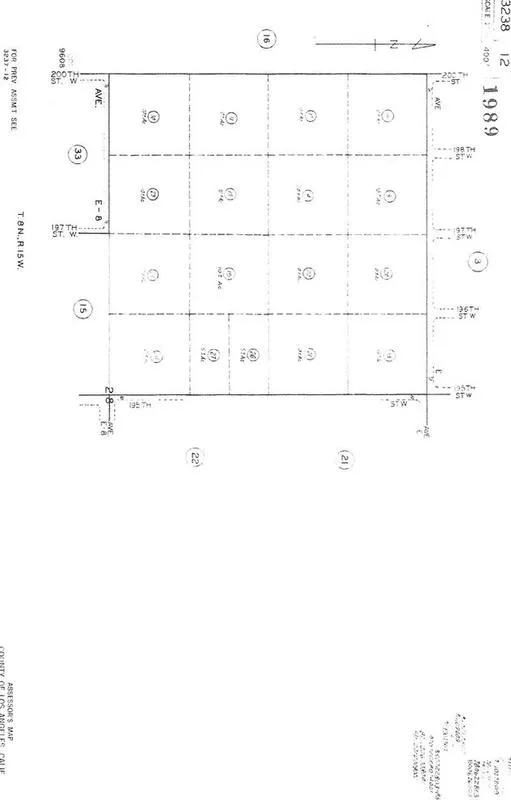 0 Vac/Cor 200 Stw Drt /Ave E Nog, Fairmont, CA 93536 - MLS SR22077955 for Sale
