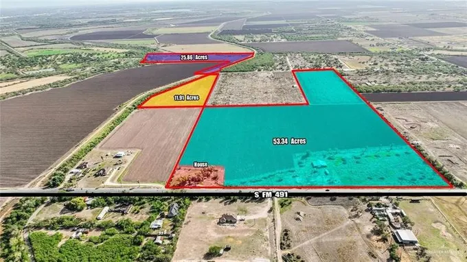 00 (25 Acres) Mile 1 E, Mercedes, TX 78570 for Sale