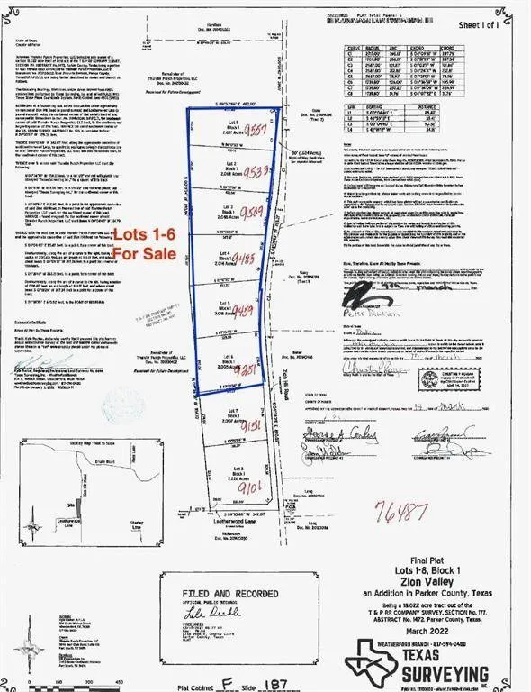 Poolville, Parker County, TX Undeveloped Land, Homesites for sale Property ID: 413772151