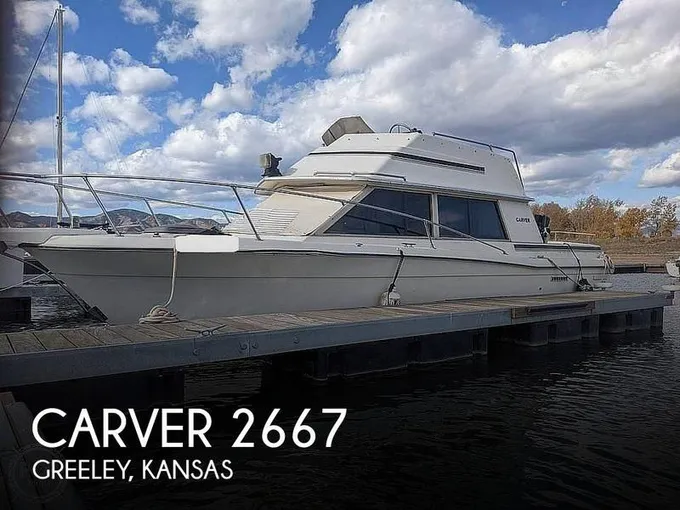 Carver Santa Cruz 2667 Cabin Cruiser Express Cruisers 1982 for Sale