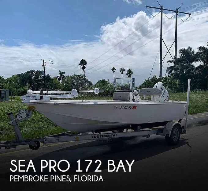 Sea Pro 172 Bay Center Consoles 2022 for Sale