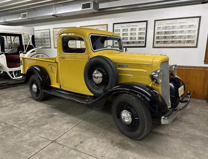 1936 Chevrolet Pick Up BlackYellow, 82K miles for Sale