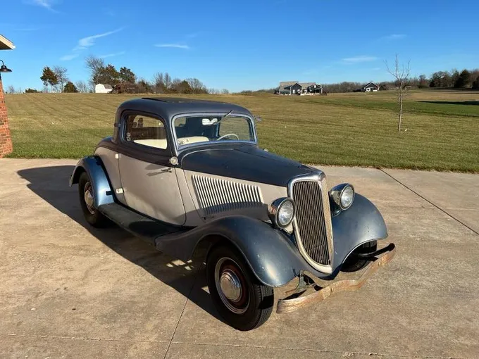 1934 Ford Coupe 3 Window for Sale