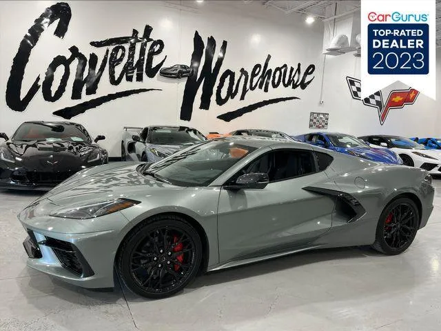 2024 Chevrolet Corvette Coupe NPP, EYT, Black Forged, Red Calipers Only 1k - for Sale
